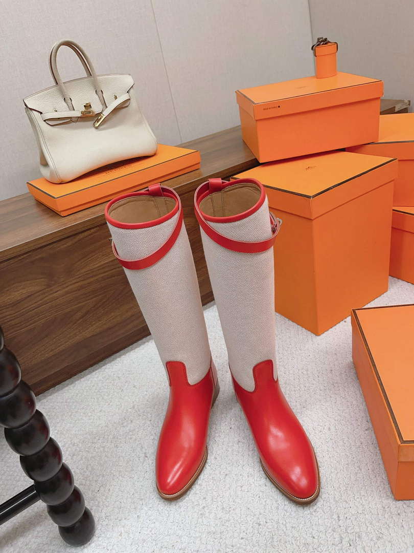 Hermes H222070Z Women's Shoes High Boot H66297