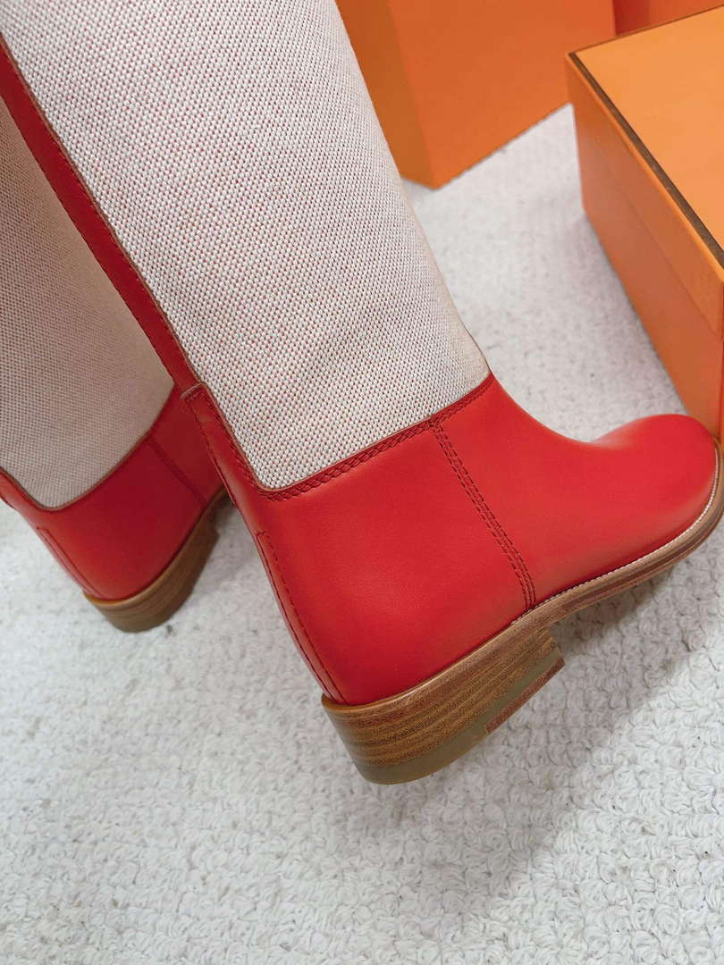 Hermes H222070Z Women's Shoes High Boot H66297