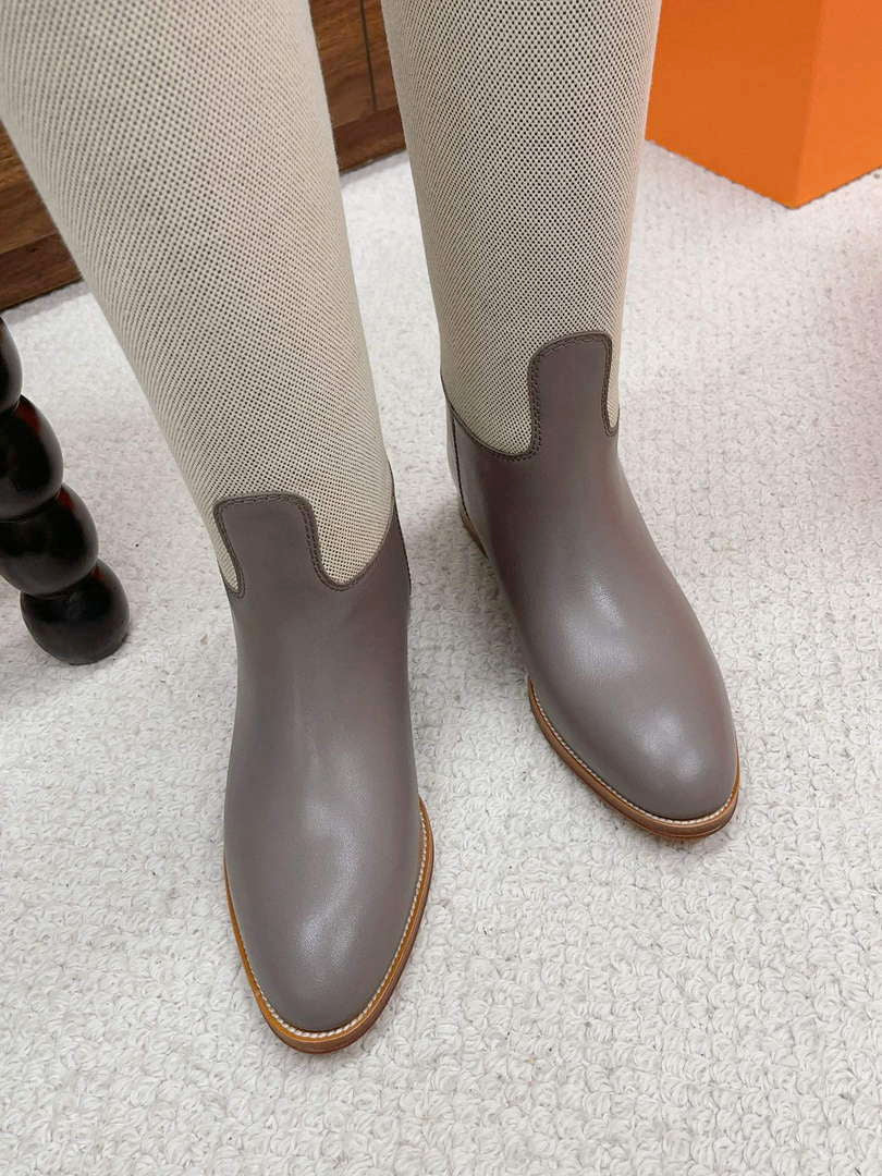 Hermes H222070Z Women's Shoes High Boot H66298
