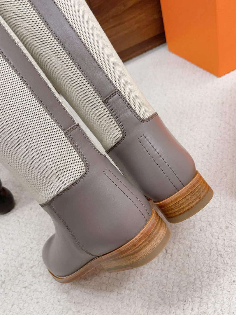 Hermes H222070Z Women's Shoes High Boot H66298
