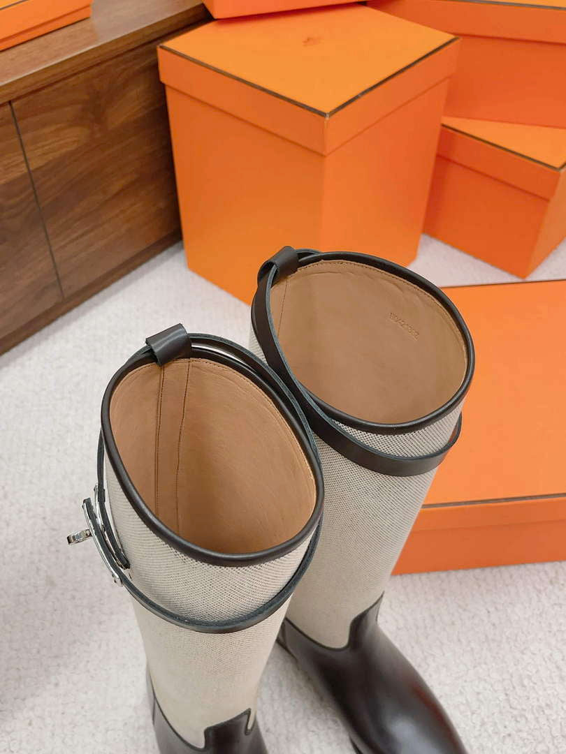 Hermes H222070Z Women's Shoes High Boot H66299