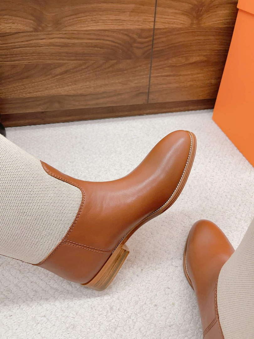Hermes H222070Z Women's Shoes High Boot H66300