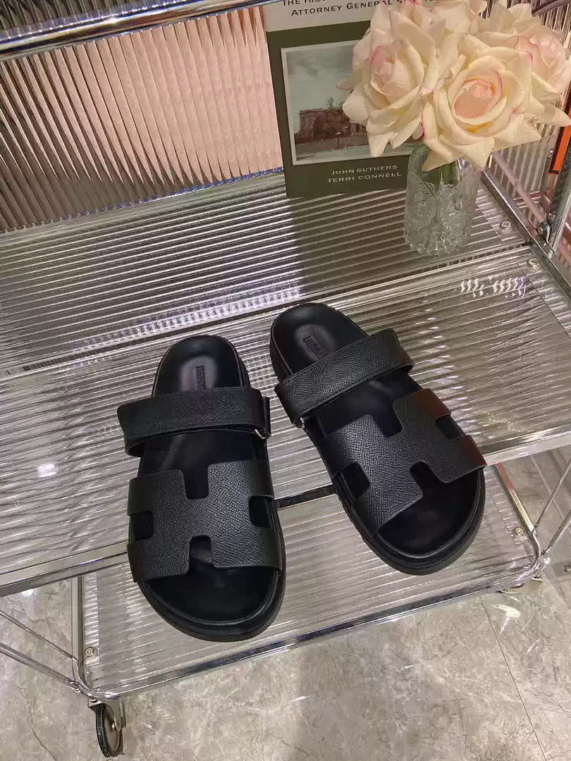 Hermes H222857 Hermes Chypre sandals H908905 - 35 - View 1