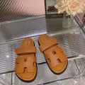 Hermes H222857 Men Women's  Hermes Chypre sandals H908906 - 35 - View 1