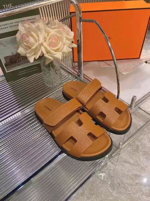 Hermes H222857 Men Women's  Hermes Chypre sandals H908906 - 35 - View 2