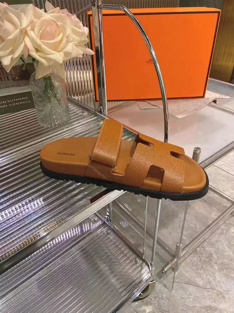 Hermes H222857 Men Women's  Hermes Chypre sandals H908906 - 35 - View 3
