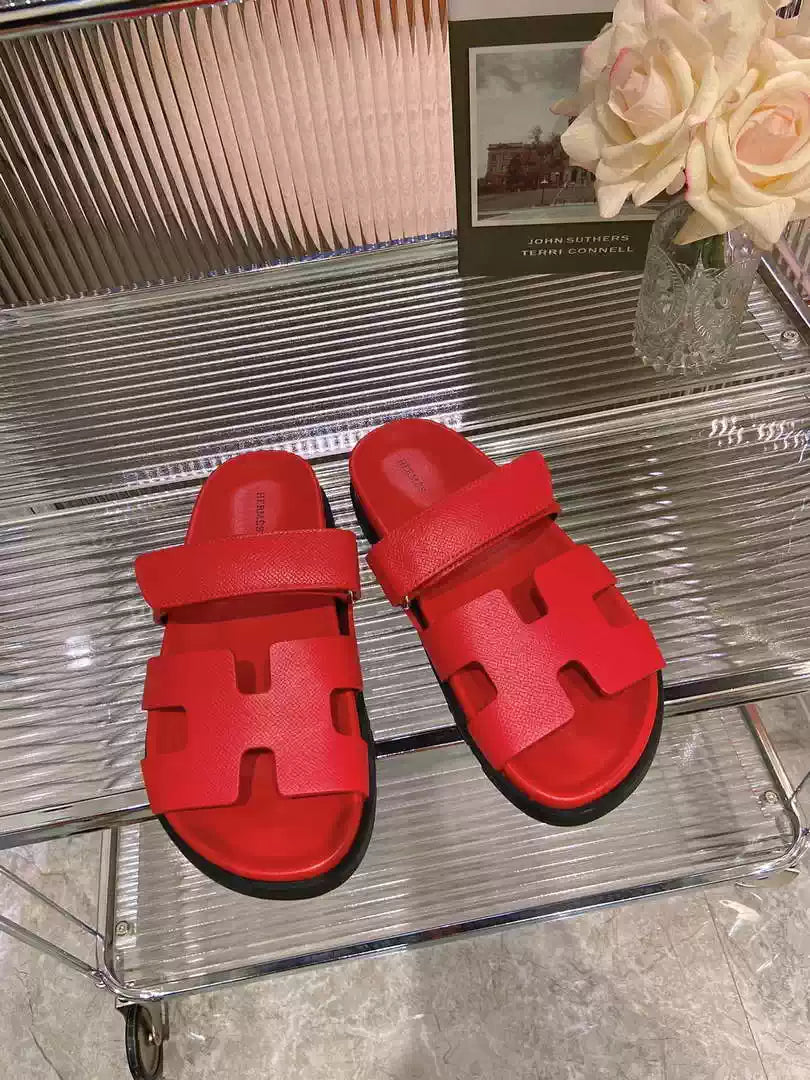 Hermes H222857 Men Women's Hermes Chypre sandals H908907 - 35 - View 1