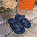 Hermes H222857 Men Women's Hermes Chypre sandals H908908 - 35 - View 1