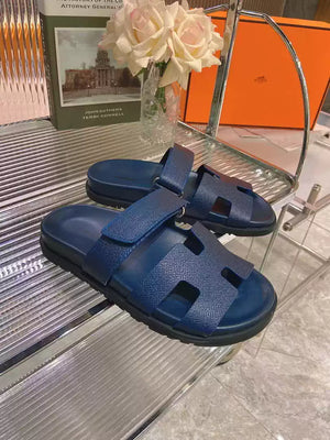 Hermes H222857 Men Women's Hermes Chypre sandals H908908 - 35 - View 5