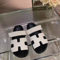 Hermes H222857 Men Women's Hermes Chypre sandals H908910 - 35 - View 1