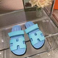 Hermes H222857 Men Women's Hermes Chypre sandals H908911 - 35 - View 1