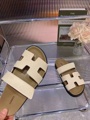 Hermes H222857 Men Women's Hermes Chypre sandals H908912 - 35 - View 7