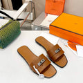 Hermes H231056Z Women's Giulia Sandal H33561 - 34 - View 1
