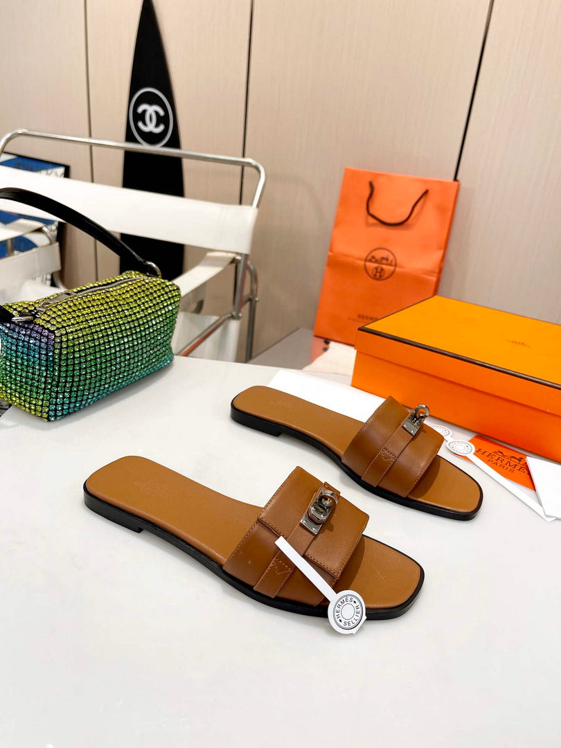 Hermes H231056Z Women's Giulia Sandal H33561