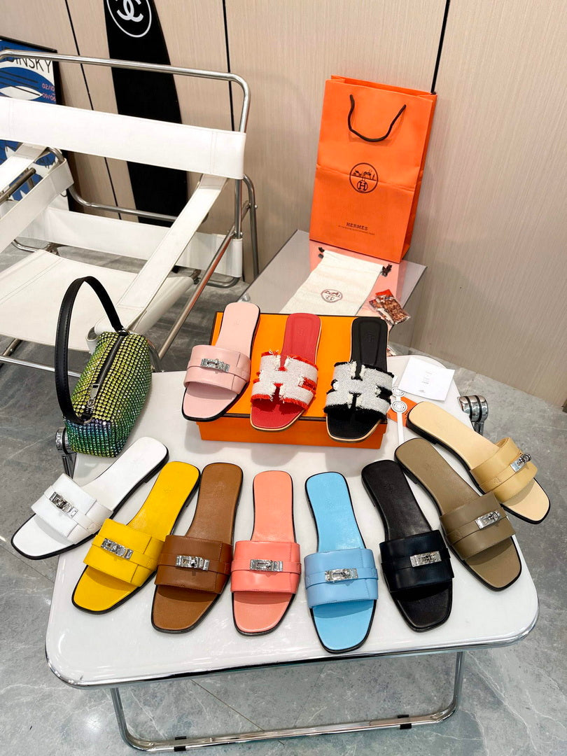 Hermes H231056Z Women's Giulia Sandal H33568