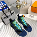 Hermes H231201Z Suede Goatskin Garden Sandal H33580 - 34 - View 1
