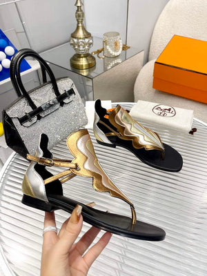Hermes H231202Z Sandales Garden H33582 - 34 - View 2