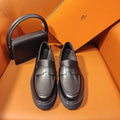 Hermes H232059Z Women's Shoes Hitch Loafer H66290