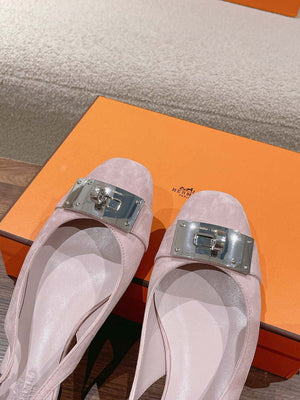 Hermes H241158Zv1D360 Innocente Slingback Shoes H990024 - Euro 35=US 4 - View 6