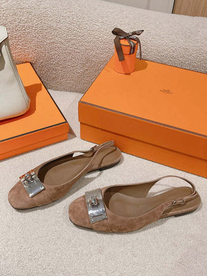 Hermes H241158Zv1D360 Innocente Slingback Shoes H990023 - Euro 35=US 4 - View 2