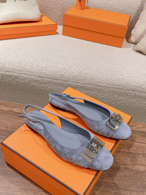 Hermes H241158Zv1D360 Innocente Slingback Shoes H990026 - Euro 35=US 4 - View 3
