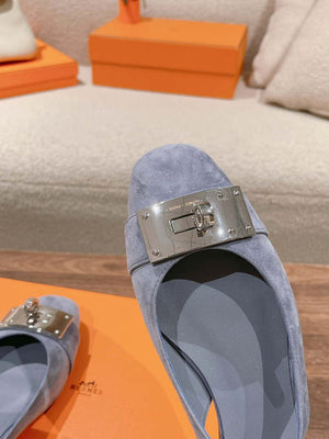 Hermes H241158Zv1D360 Innocente Slingback Shoes H990026 - Euro 35=US 4 - View 8