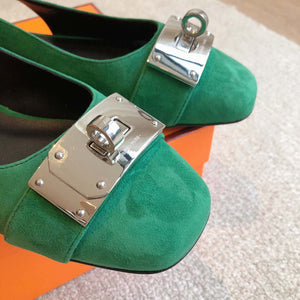 Hermes H241158Zv1D360 Innocente Slingback Shoes H990027 - Euro 35=US 4 - View 4