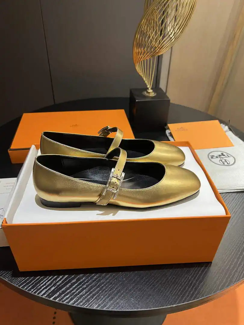 Hermes H242047Zv02350 Women Jane ballet flat H33670