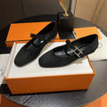 Hermes H242047Zv02350 Women Jane ballet flat H33671
