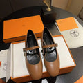 Hermes H242047Zv02350 Women Jane ballet flat H33672