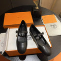 Hermes H242047Zv02350 Women Jane ballet flat H33673