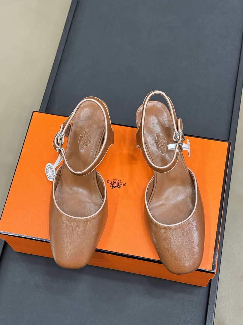 Hermes H251148Zv1W380 Women Kleo slingback H33662