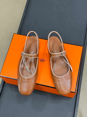 Hermes H251148Zv1W380 Women Kleo slingback H33662 - Euro 35=US 4 / 10 mm - View 5