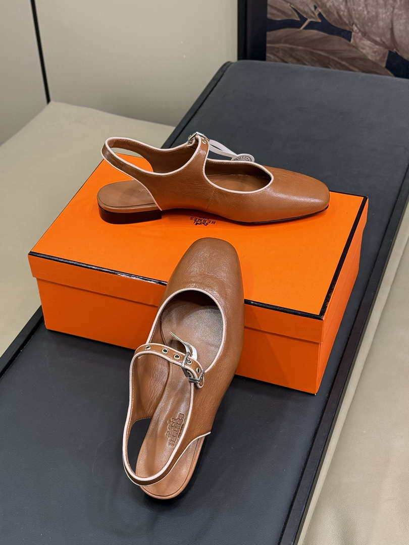 Hermes H251148Zv1W380 Women Kleo slingback H33662
