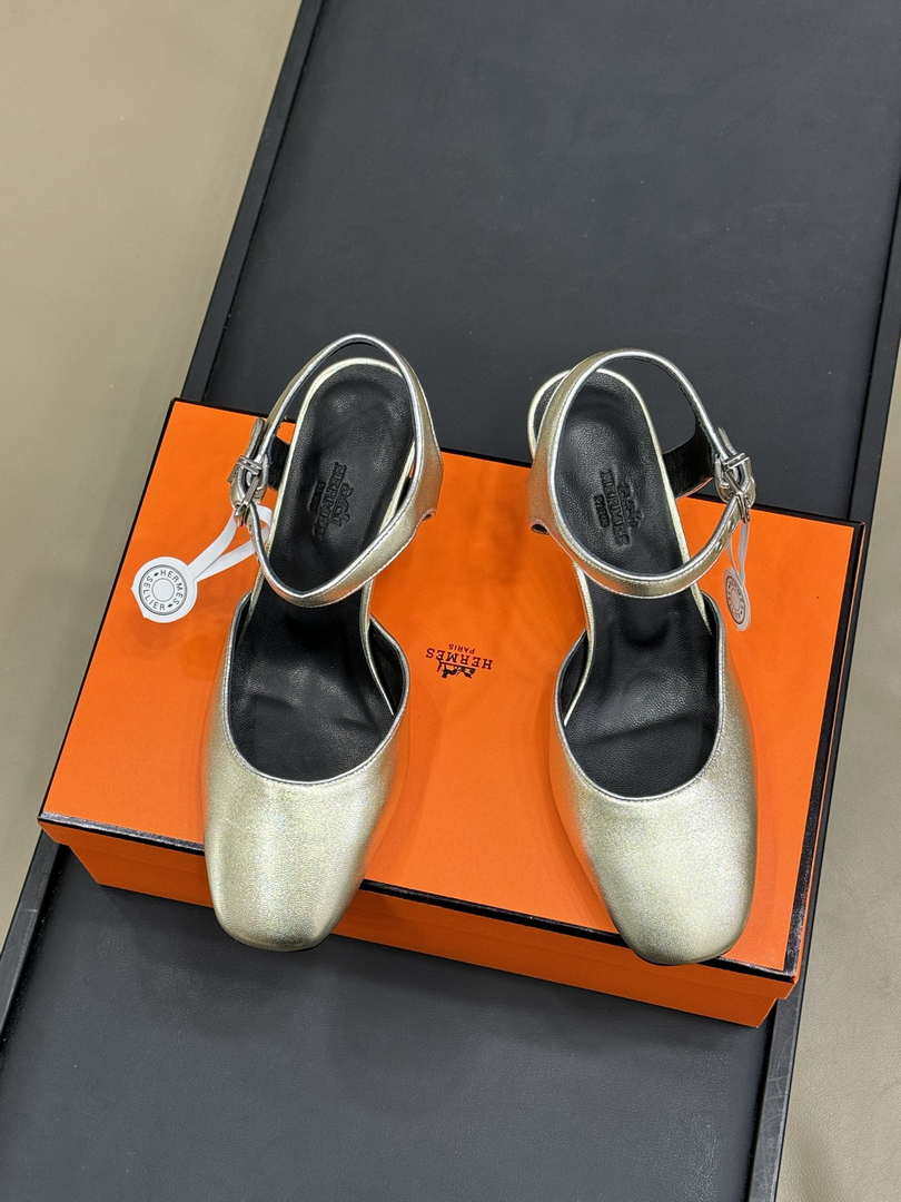 Hermes H251148Zv1W380 Women Kleo slingback H33663