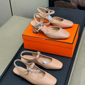 Hermes H251148Zv1W380 Women Kleo slingback H33664 - 10 mm / Euro 35=US 4 - View 1