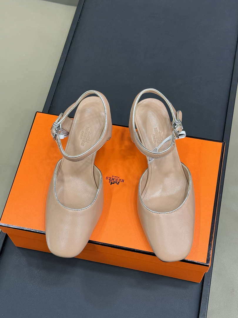 Hermes H251148Zv1W380 Women Kleo slingback H33664