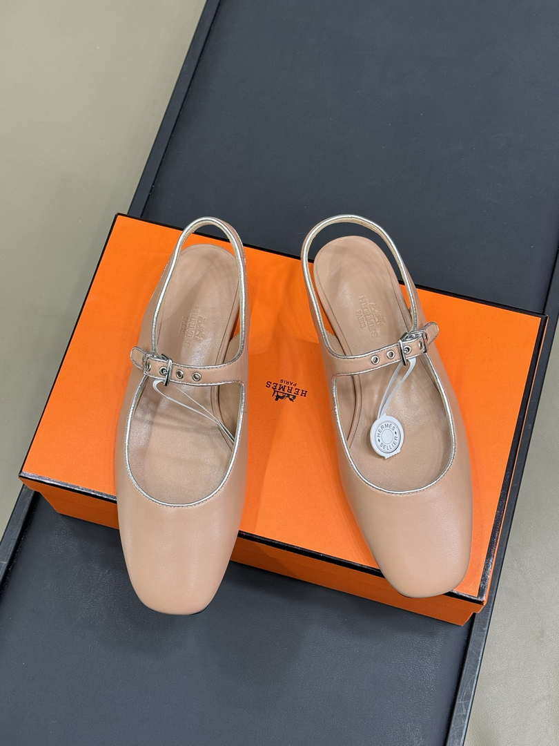Hermes H251148Zv1W380 Women Kleo slingback H33664