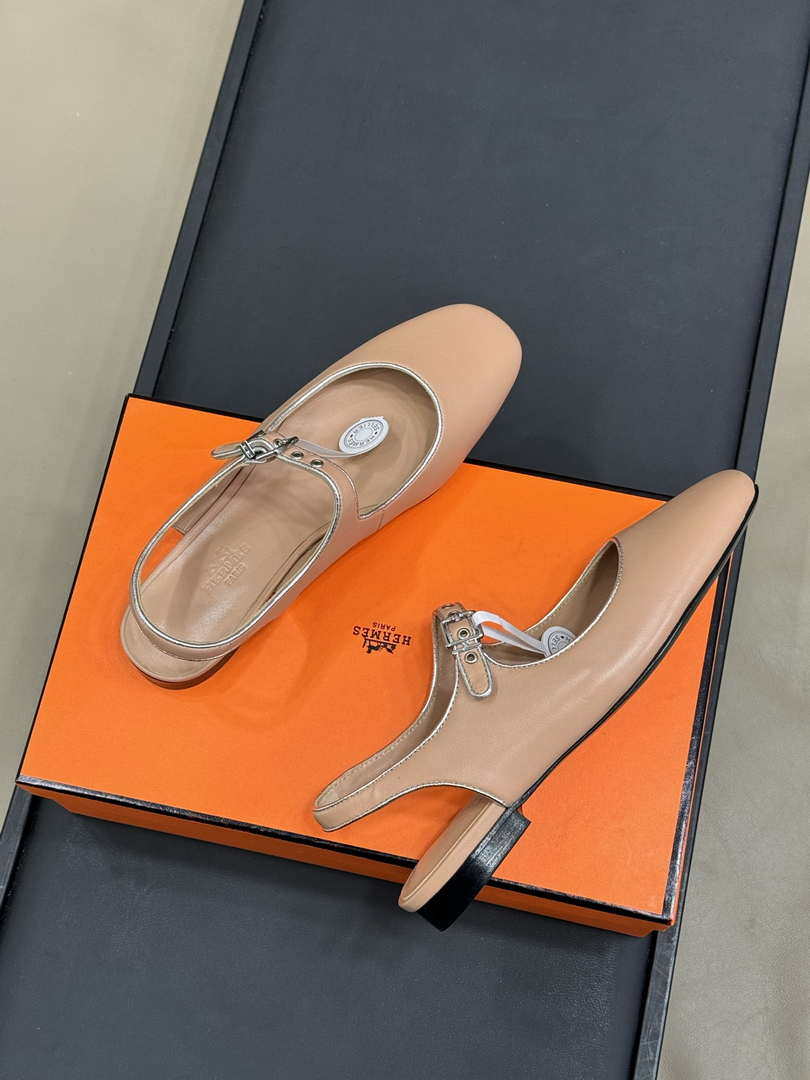 Hermes H251148Zv1W380 Women Kleo slingback H33664
