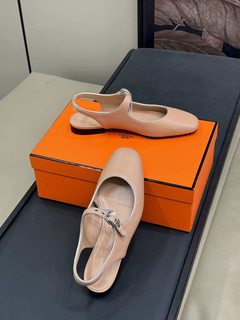Hermes H251148Zv1W380 Women Kleo slingback H33664