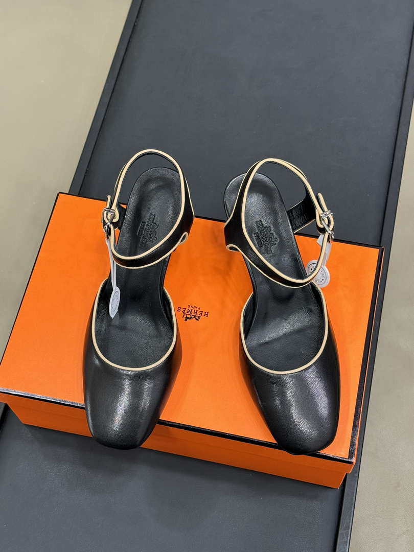 Hermes H251148Zv1W380 Women Kleo slingback H33665