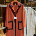Hermes H2H0129DA0234 Women's Fashion Clothing Coat H33270 - S - View 1