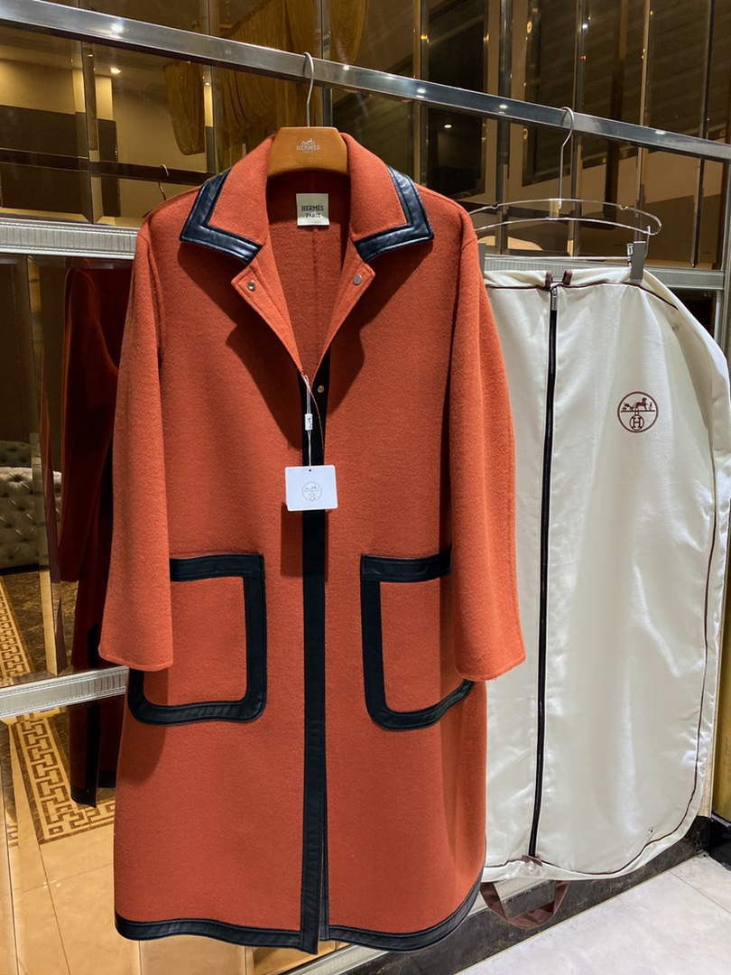 Hermes H2H0129DA0234 Women's Fashion Clothing Coat H33270