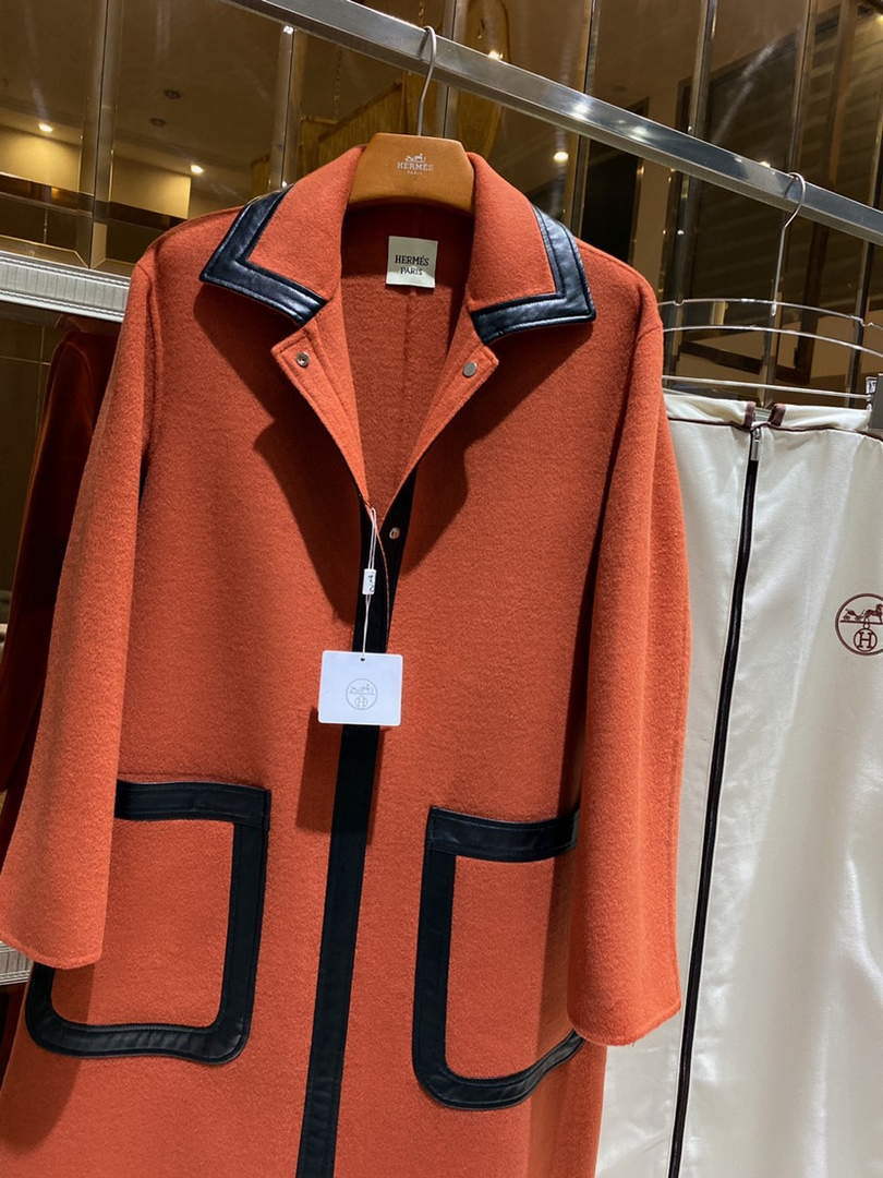 Hermes H2H0129DA0234 Women's Fashion Clothing Coat H33270
