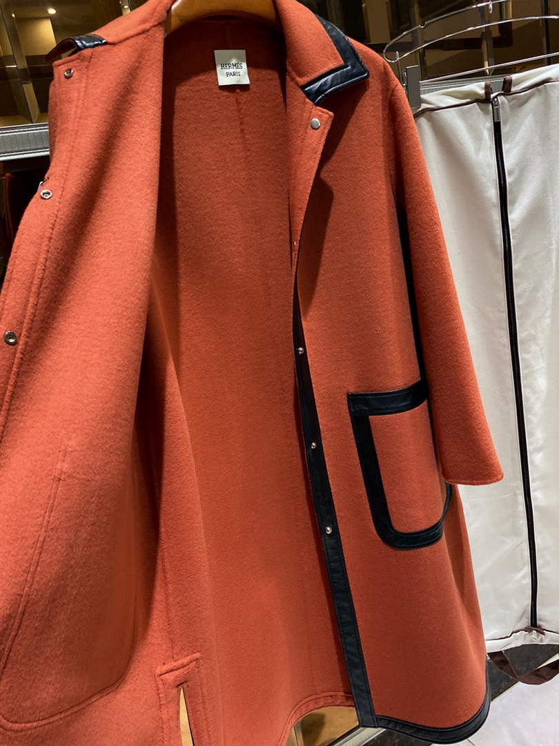 Hermes H2H0129DA0234 Women's Fashion Clothing Coat H33270