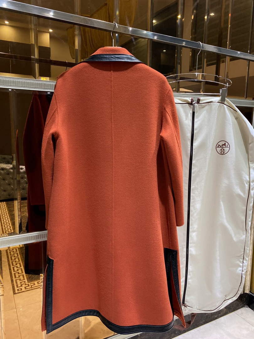 Hermes H2H0129DA0234 Women's Fashion Clothing Coat H33270