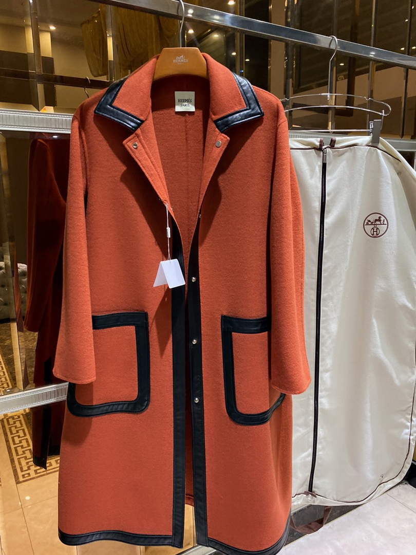 Hermes H2H0129DA0234 Women's Fashion Clothing Coat H33270