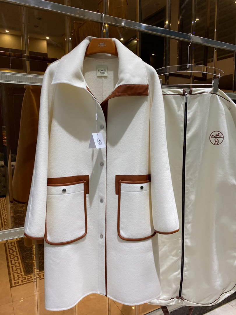 Hermes H2H0129DA0234 Women's Fashion Clothing Coat H33271