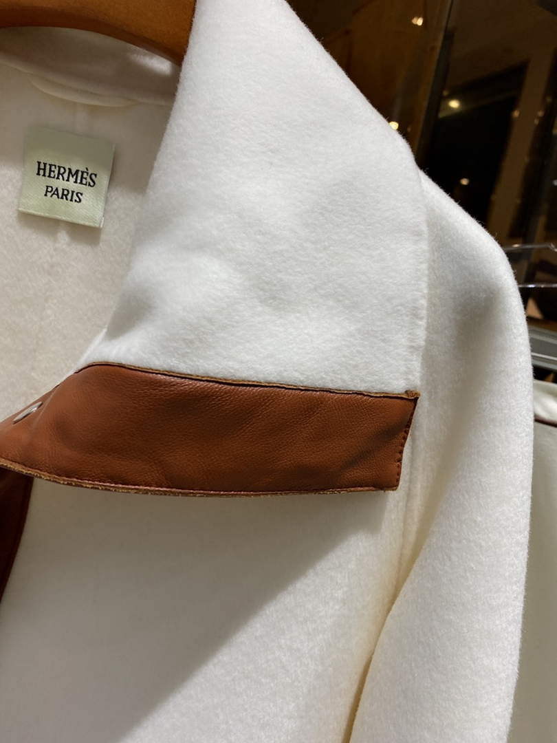 Hermes H2H0129DA0234 Women's Fashion Clothing Coat H33271