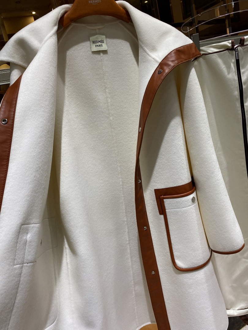 Hermes H2H0129DA0234 Women's Fashion Clothing Coat H33271